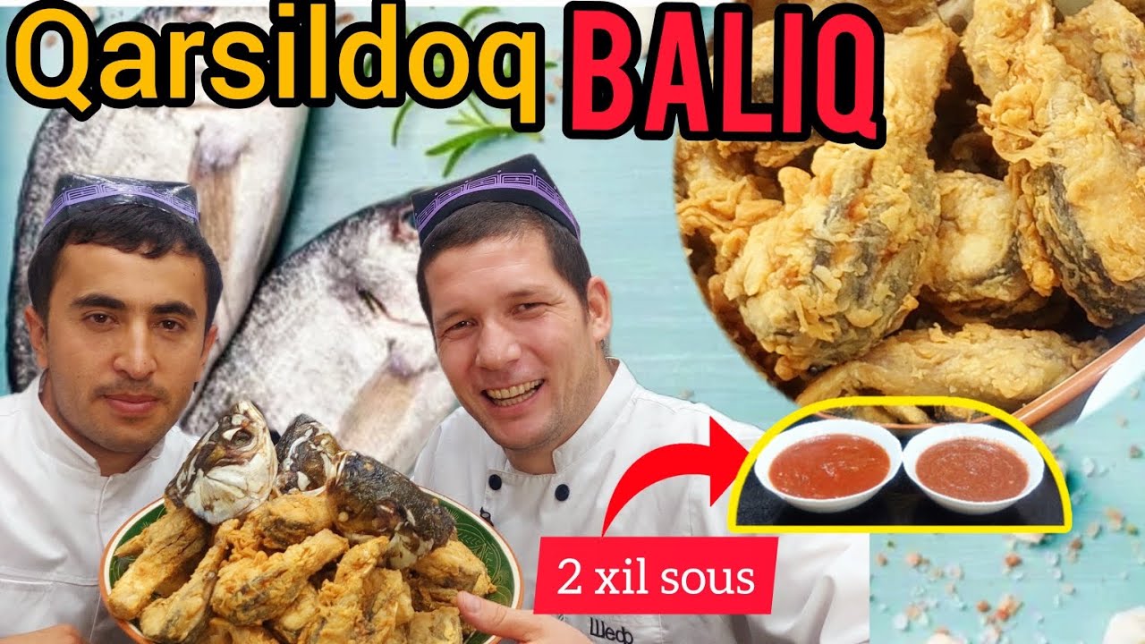 Baliq Rasmlari BALIQNI QARSILDOK QILIB PISHIRAMIZ/ ХРУСТЯЩАЯ РЫБА - YouTube
