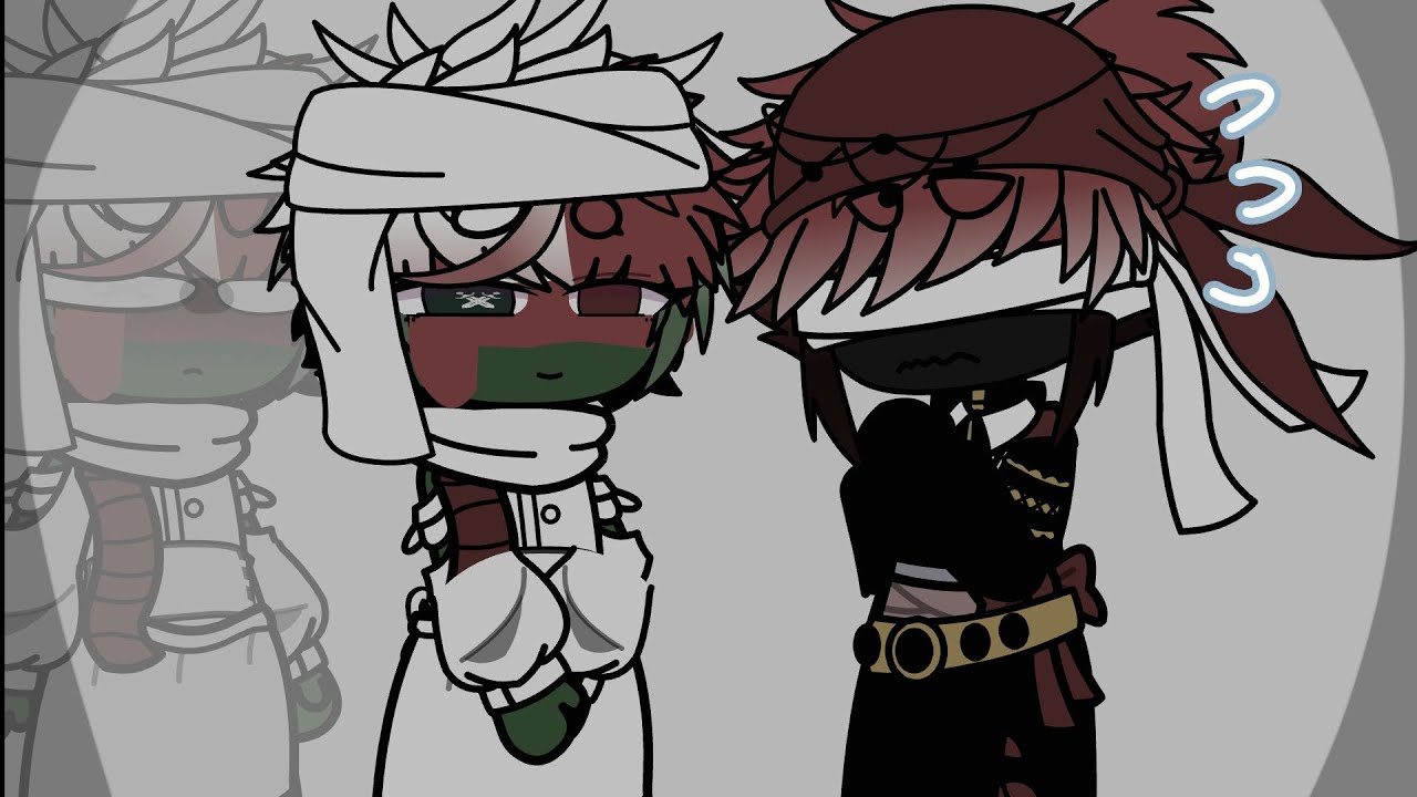 "The other day a shawarma fell in my mouth..." countryhumans