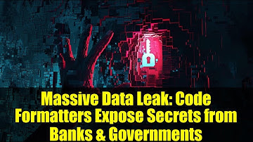 Massive Data Leak: Code Formatters Expose Secrets from Banks & Governments