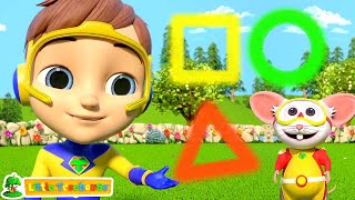 Shapes Game Song + More Kindergarten Songs & Cartoon Videos by Little  Treehouse - YouTube