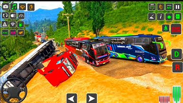 Indian Sleeper Bus Simulator 3D । Bus Simulator 3D Bus Games । Offroad Bus Driving Simulator #bus 