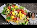 Spring Quinoa Fruit Salad With Homemade Dressing Recipe by Manjula