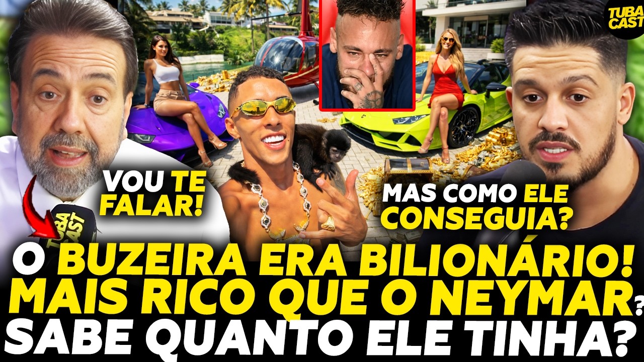 BUZEIRA MAIS RICO QUE O NEYMAR? QUANTO e COMO ELE CONSEGUIA? Com Jorge Lordello, na cena do crime