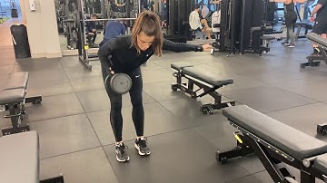 Unsupported Single Arm Row