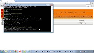 07 - Instalando e configurando o zend skeleton application parte 3