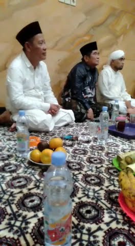 Gus nafi di Banten malam Nisfu Syaban