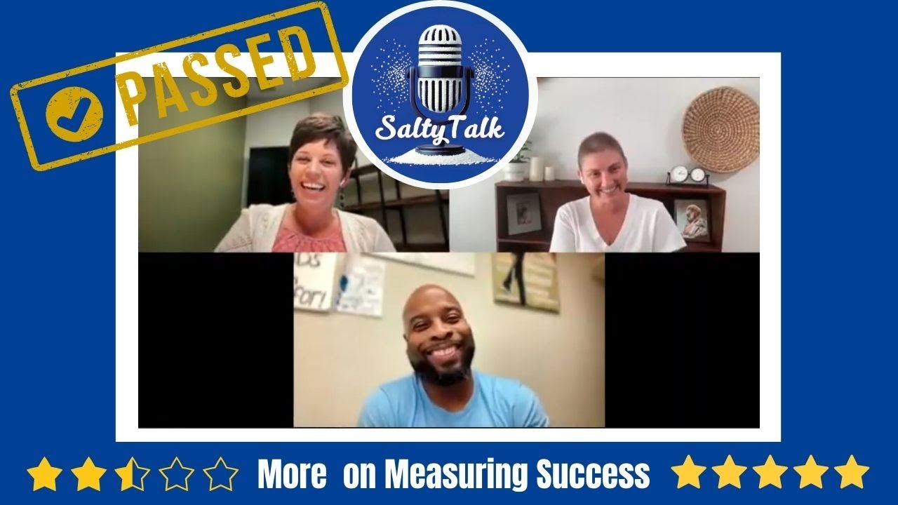 Salty Talk Podcast Episode 10 Measuring Success Pt  2 Setting Goals