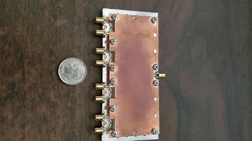 A Broadband 8-Way RF Splitter (Version2) Test Board - BBTLine, LLC