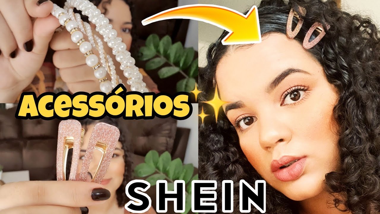 RECEBI ACESSÓRIOS MARAVILHOSOS DA SHEIN! TIARAS, PRESILHAS E