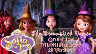 Sofia the First - The Broomstick Dance - One Line Multilanguage (28 Versions)