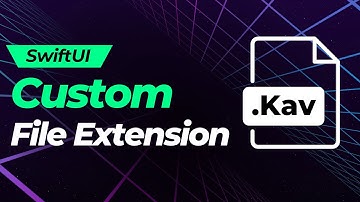 SwiftUI Custom File Extensions | Import & Export | Xcode 15
