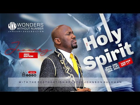 Apostle Suleman Live::The Holy Spirit!!! 13Th Jan. 2023