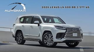 2026 Lexus LX 600 BB Signature 3.5TT V6 | White | 409HP | Fast Walkaround 🔥 screenshot 2