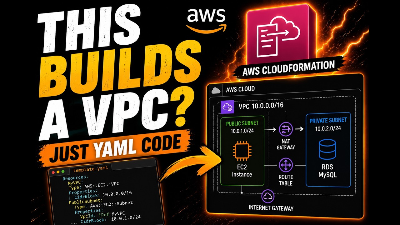 AWS CloudFormation Explained (For Beginners Struggling with YAML) - YouTube
