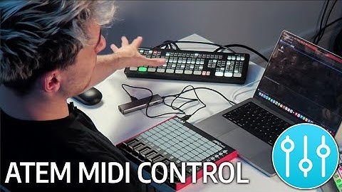 ATEM MIDI Control of Audio, Switcher, T-Bar + SuperSource on macOS AND Windows! (FREE PROJECT FILE)