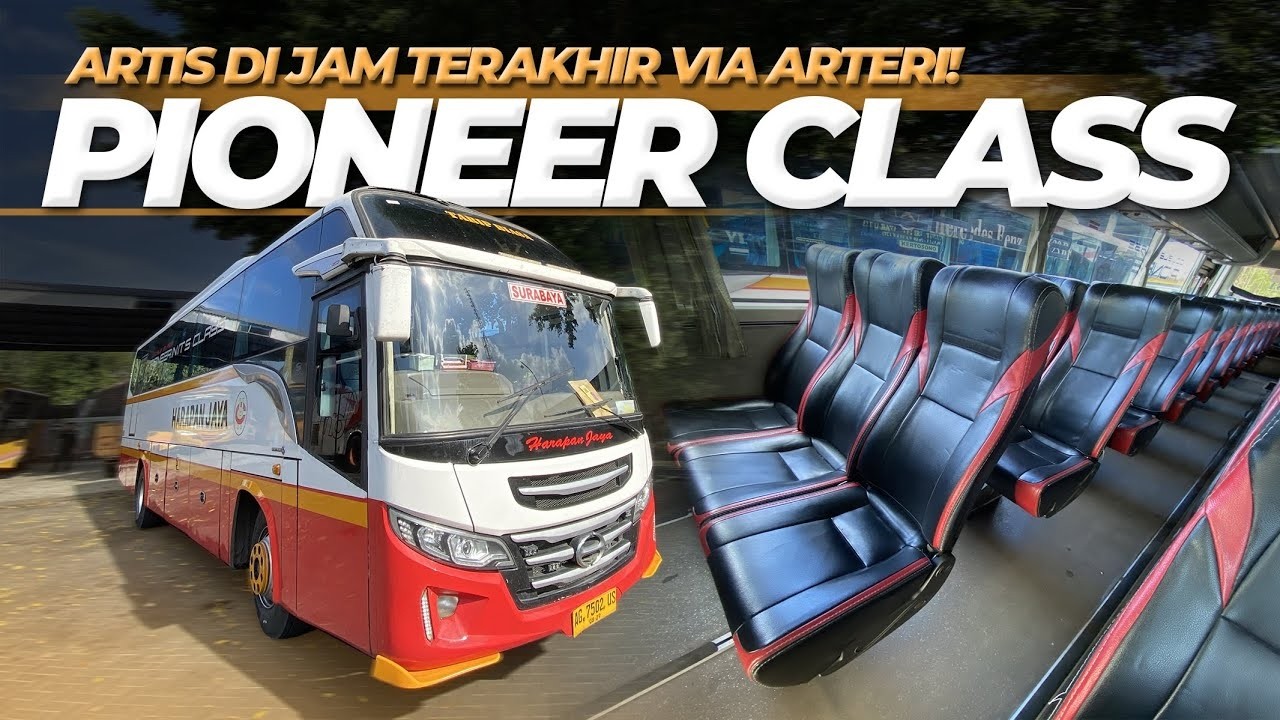 SENSASI NAIK HARJAY VIA ARTERI JAM TERAKHIR !! Trip Harapan Jaya ATB Pioneer Tulungagung-Sby