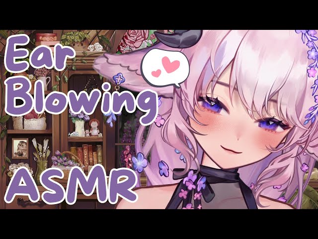 【3DIO ASMR】Relaxing Ear Blowing Sounds to Soothe Your Mind