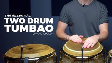 Conga Lessons | How to Play Congas | The Essential Two Drum Tumbao | CongaChops.com