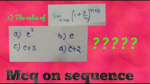 Mcq on sequence and series (part 2) uptgt pgt / nvs / kvs