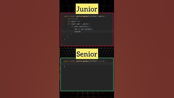 Which One Are You: Junior or Senior Java dev? #java #coding #programming