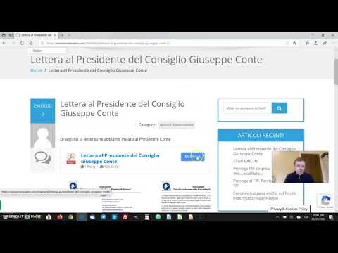 Video: Come si scrive una lettera al Presidente?