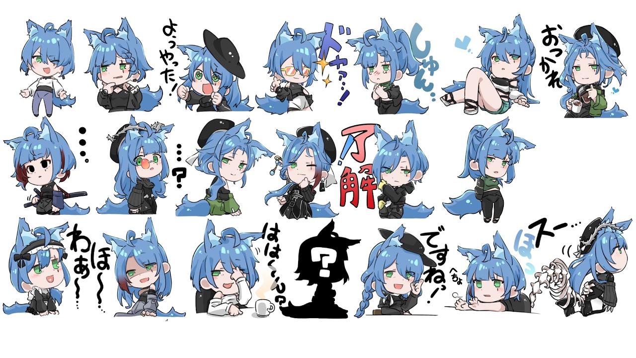 【作業雑談】スタンプ作り【ろろろろろろろろろろろろろろ】
