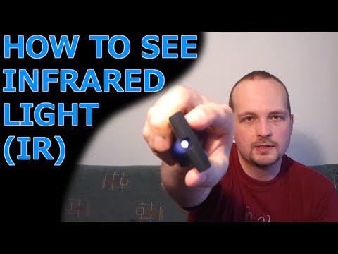 How to see infrared light