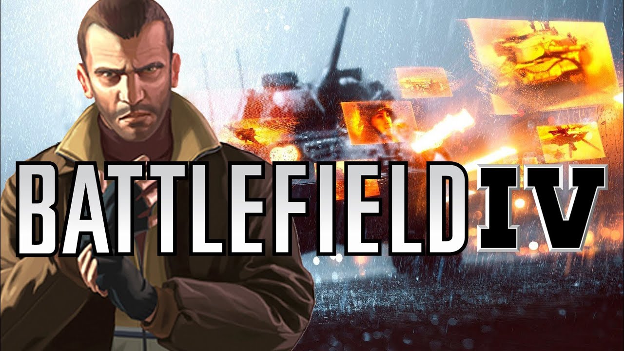 Battlefield 4: 60 Second TV Trailer (GTA IV REMAKE)