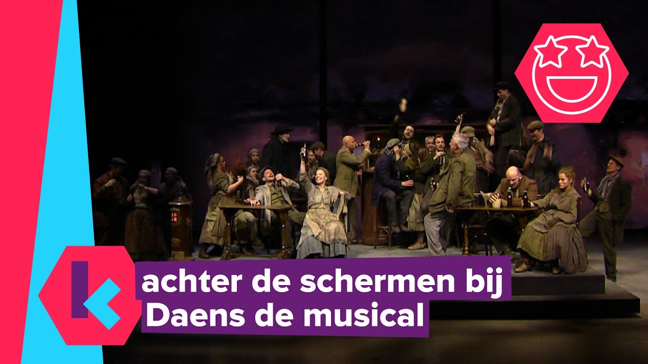 de laatste repetities van Daens de musical