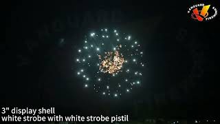 3β display shell white strobe with white strobe pistil
