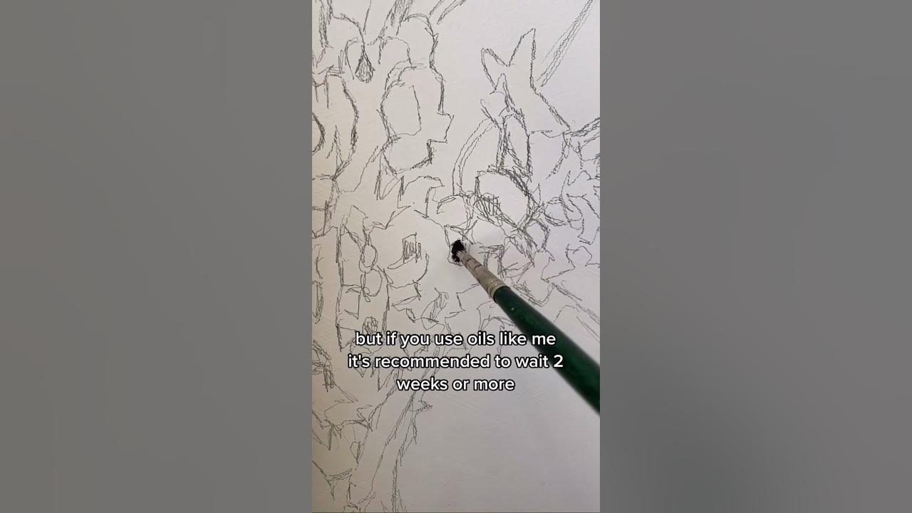 How Long Does Gesso Really Take to Dry It’s not what you think!? 🤔⏱️ oilpainting gesso 