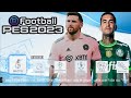 EFOOTBALL PES 2023 PPSSPP ATUALIZADO BRASILEIRÃO E EUROPEU NARRAÇÃO BR NOVAS CONTRATAÇÕES OFFLINE