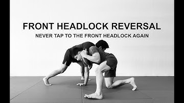DEFEND & COUNTER-ATTACK FROM THE FRONT HEADLOCK! #bjj