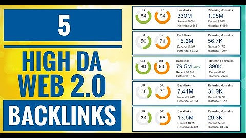 5 High DA Web 2 0 Backlinks || SEO Tutorial || Hashtag Backlinks