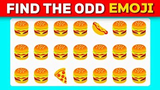 Find the odd emoji  . EMOJI QUIZ . Simple / Medium/ Hard level. how good are your eyes .