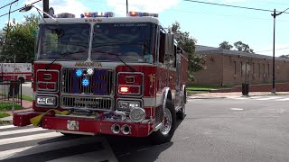 DC Fire And EMS  Engine 15 and EMS 3 Responding