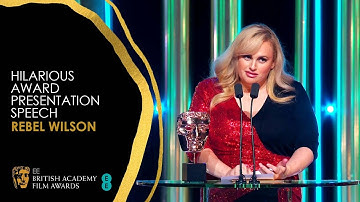 Iconic Moment when Rebel Wilson Delivers Funny, Incredible Speech | EE BAFTA Film Awards 2020