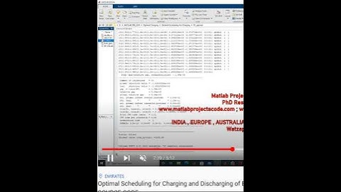 Optimal Scheduling for Charging and Discharging of Electric Vehicles - EV OPTIMIZATION