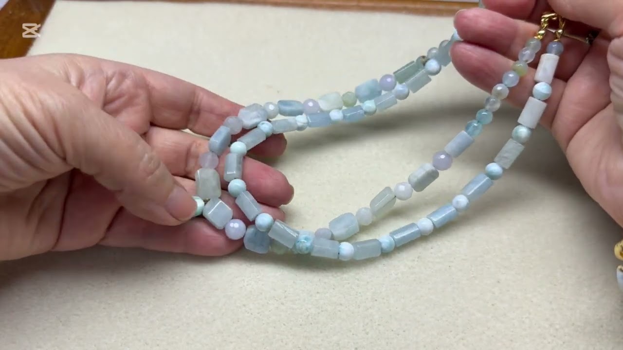 Ларимар с аквамарином👍#ЕкатеринаНауман#