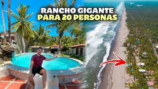 El rancho PERFECTO para VACACIONES en El Salvador 🇸🇻🏖️ Villas Del Mar 🌊