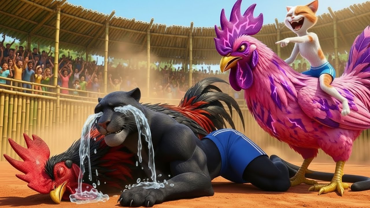 Heartbroken Skinny Cat Gets Battle Rooster Racing Championship - Most Emotional Transformation Ever!