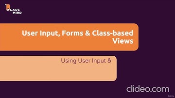 Forms | Python Django - The Practical Guide