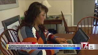 Cumberland County Schools superintendent to recommend starting school year online