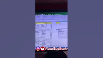 MS Excel - Advanced Filters #excelwalesir #excel #exceltricks #ytvideoshorts #shortvideo #trending