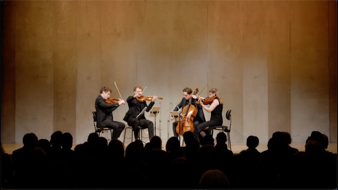 Béla Bartók String Quartet No. 2- Michael Shaham, Dmytro Udovychenko, Noga Shaham, Ivan Skanavi