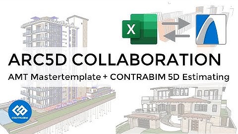ARC5D MasterTemplate + ContraBIM 5D Estimating