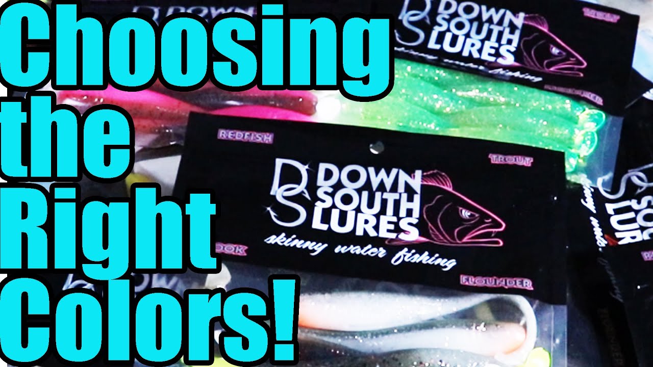 Down South Lures: What color artificial lures should you use