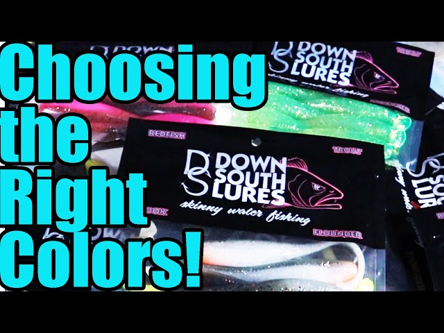 Down South Lures: What color artificial lures should you use? 