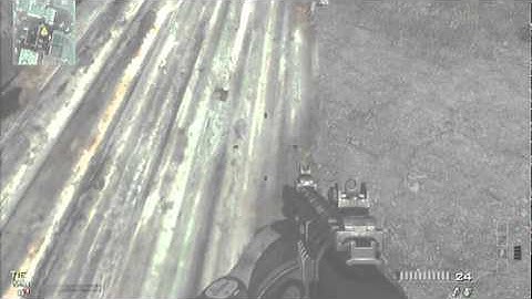 mw3: glitch on roof fallen