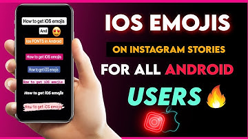 iOS Emojis And iOS Fonts On Android Instagram without zfont "New Version*